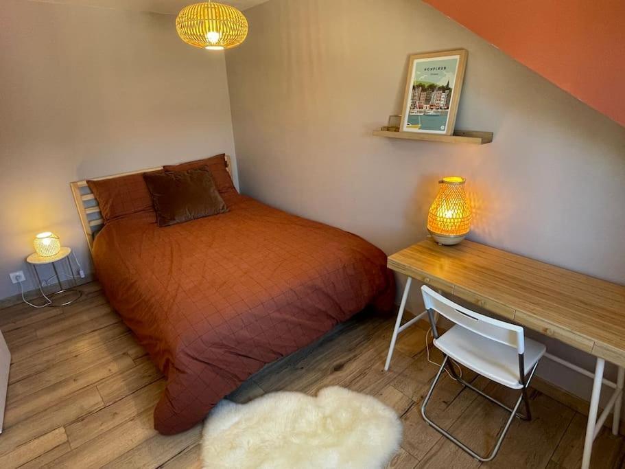 La Petite Ardoise - Maison Au Calme Pour 4 Pers Honfleur Exterior photo